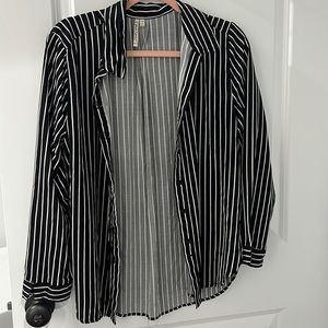 Women’s striped button down